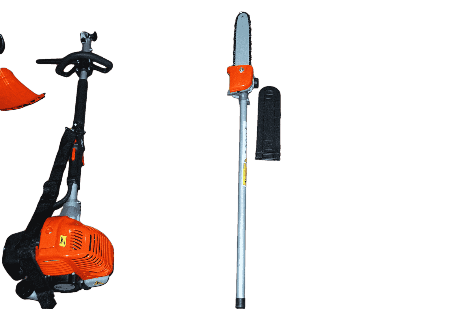 alt=decespugliatore 52cc con potatore e prolunga