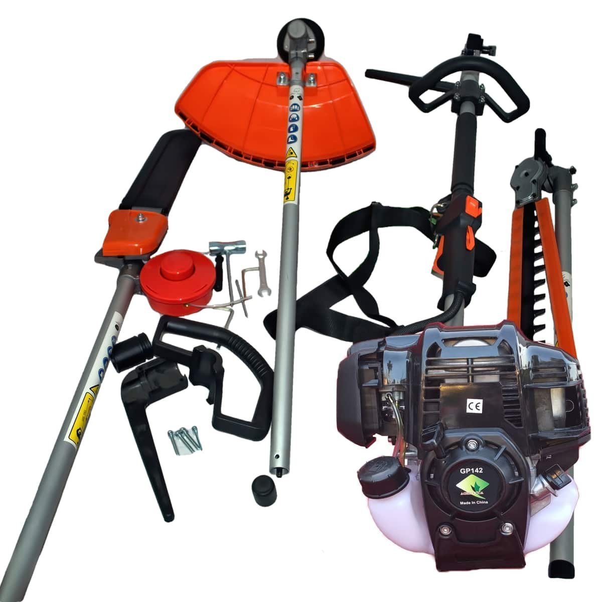 alt=Decespugliatore multifunzione 4 tempi GP142 50cc 5in1