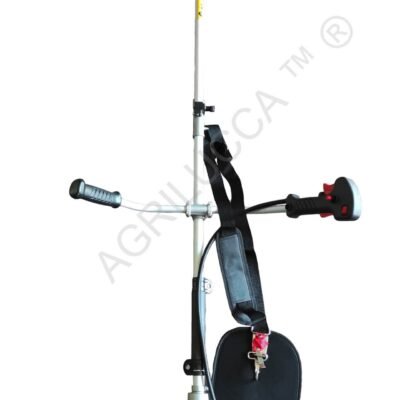 alt=asta con manubrio divisibile vista sopra