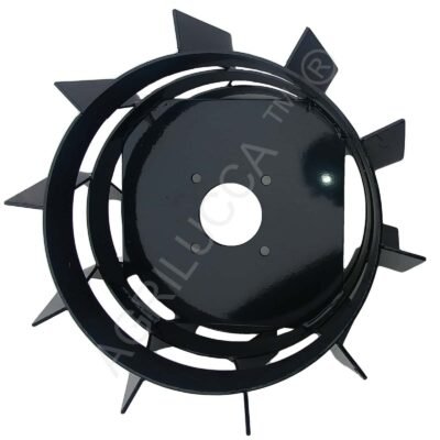 alt=Ruote in acciaio forgiato per motozappa