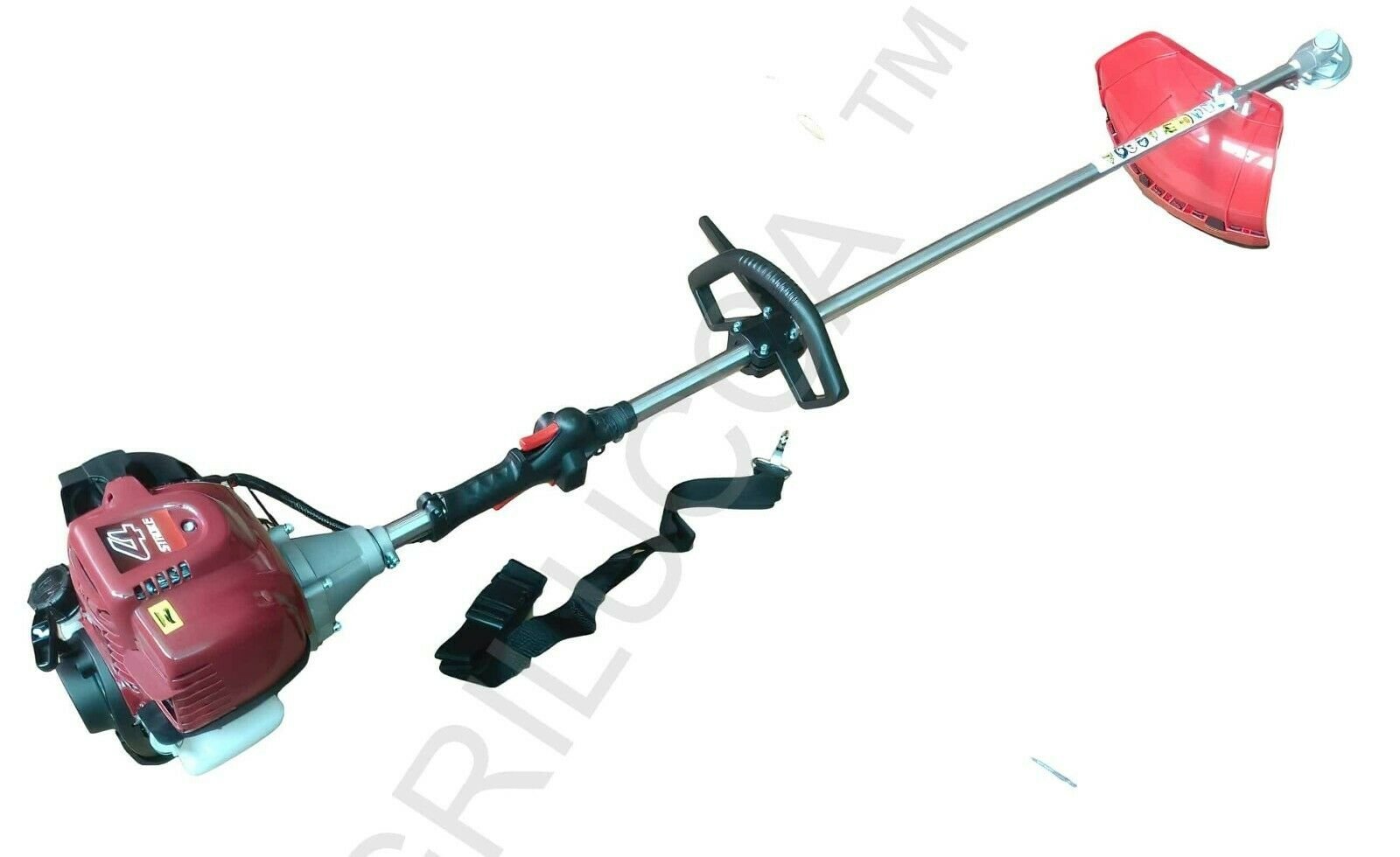 alt=decespugliatore 4 tempi AG-GZ35 asta intera singola impugnatura